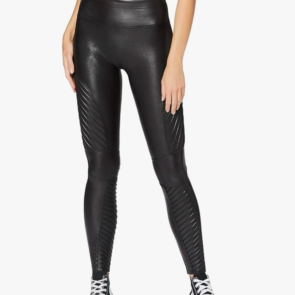 SPANX Leggings for Women Faux Leather Leggings - Picture 2 of 7